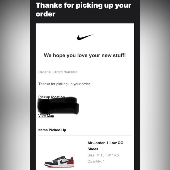 ⬛️🟥 Air Jordan 1 Low OG 🟥⬛️ SZ13 - Picture 3 of 5